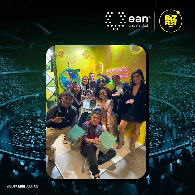 La Ean hizo parte del Biz Fest, el evento de emprendimiento y liderazgo más importante de Colombia 