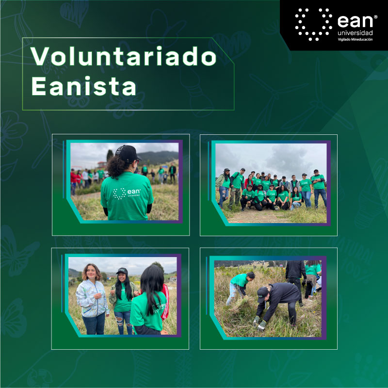 Voluntariado Ean llegó a Quiba, zona rural de Bogotá, para apoyar a la Biblioteca de la Creatividad