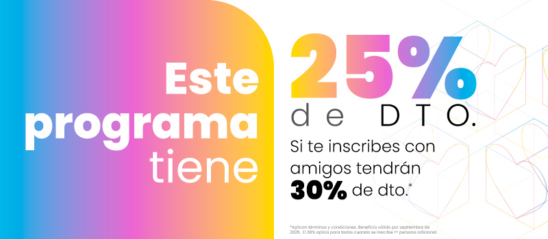 Educación Continua EAN - Banner promoción 25% versión móvil