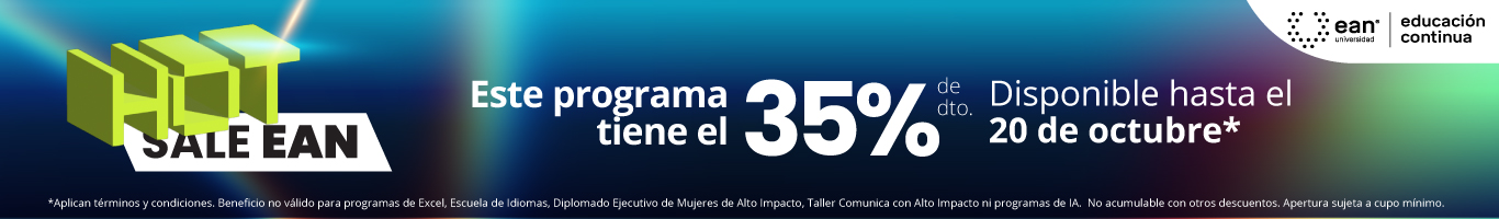 Educación Continua EAN - Banner promoción 35%