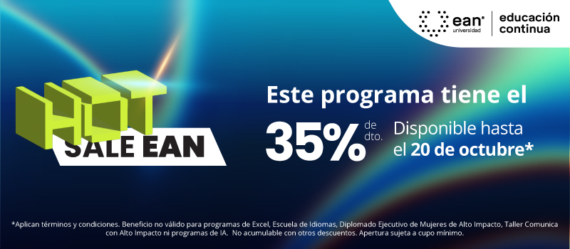 Educación Continua EAN - Banner promoción 35% versión móvil
