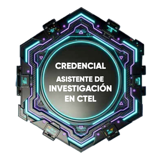 Credencial asistente de investigación en CTEL
