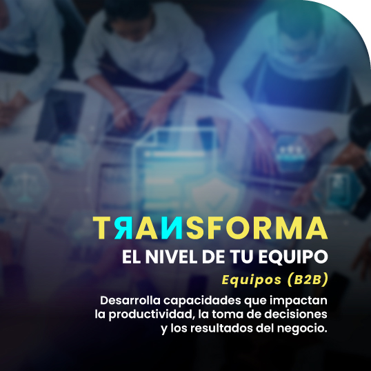 Transforma el nivel de tu equipo