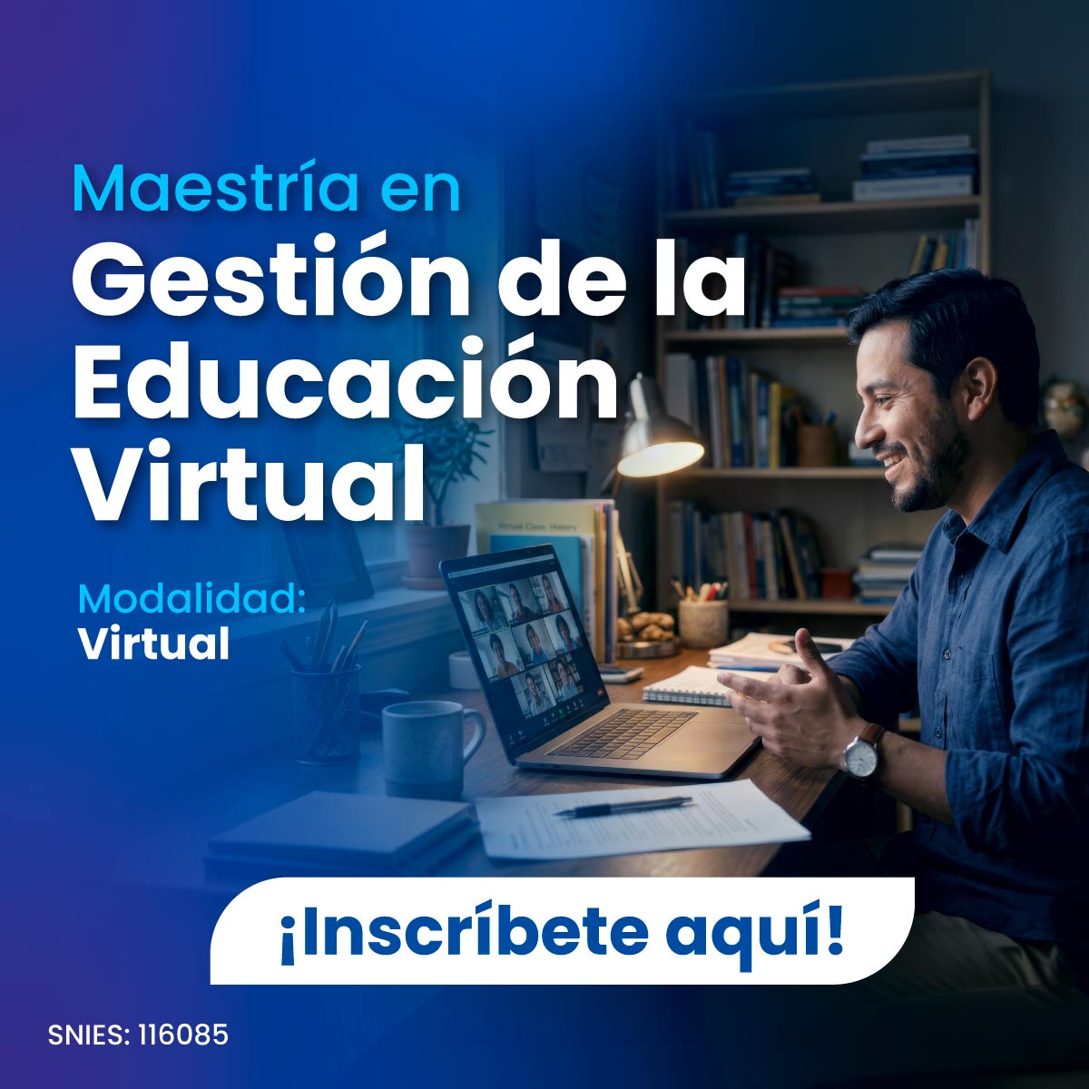 Maestría en Gestión de la Educación Virtual