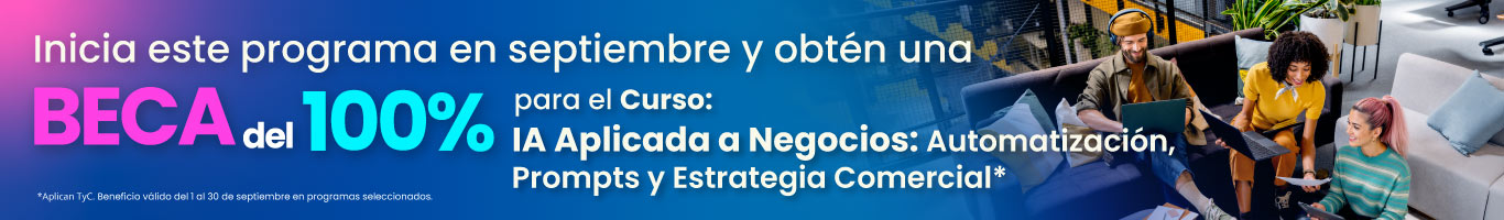 Beneficio curso IA aplicada a negocios