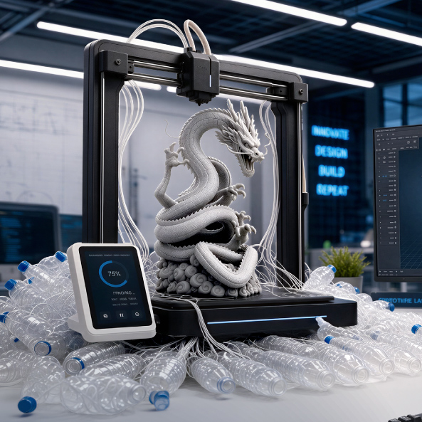 Prototipo desarrollado mediante fabricación digital e impresión 3D