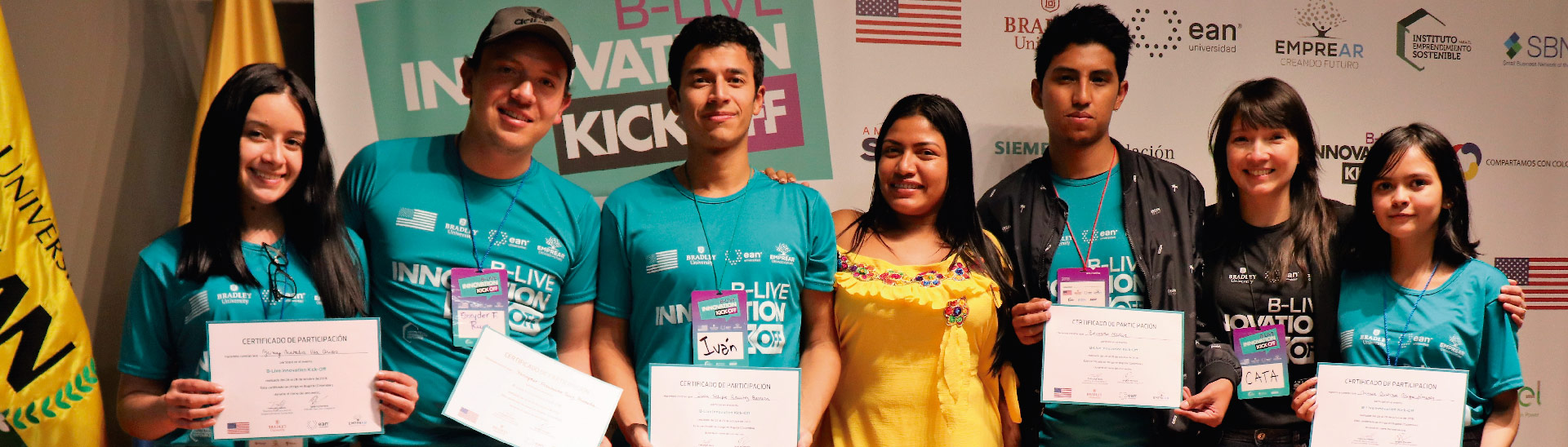 En el B-Live Innovation Kick-Off de la U. Ean 57 participantes transformaron la vida de miles de colombianos de La Guajira y el Chocó