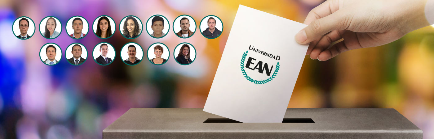 participa en las elecciones institucionales universidad ean