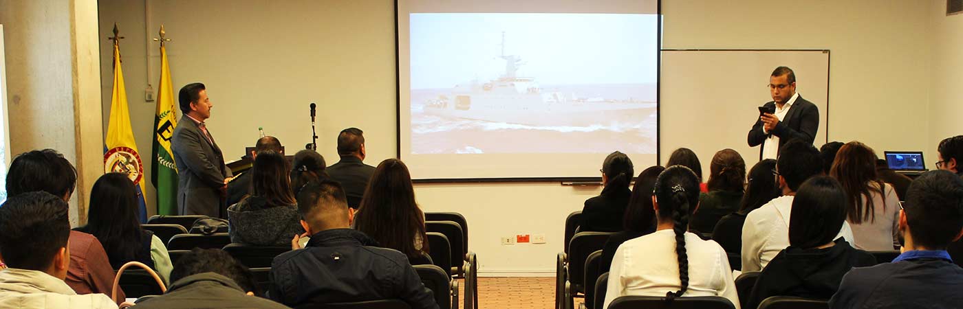 La Armada Nacional inaugura los Martes de Ingeniería en la Universidad EAN