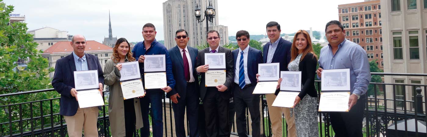 Universidad de Pittsburgh recibió a estudiantes de posgrado de la Universidad EAN