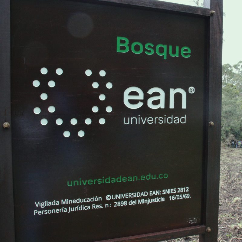 La Universidad Ean le regaló un bosque al planeta.