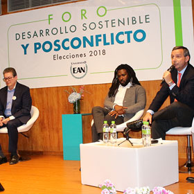 Aspirantes al congreso de Colombia debatieron en la EAN