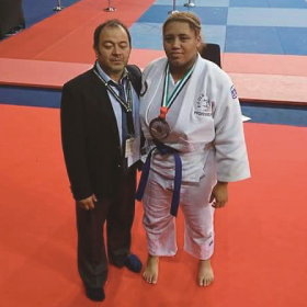 estudiante de administración de empresas de la U. EAN bronce en mundial Juvenil de Jiu-jitsu