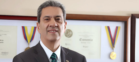 Rubén Darío Gómez rector de la Universidad EAN
