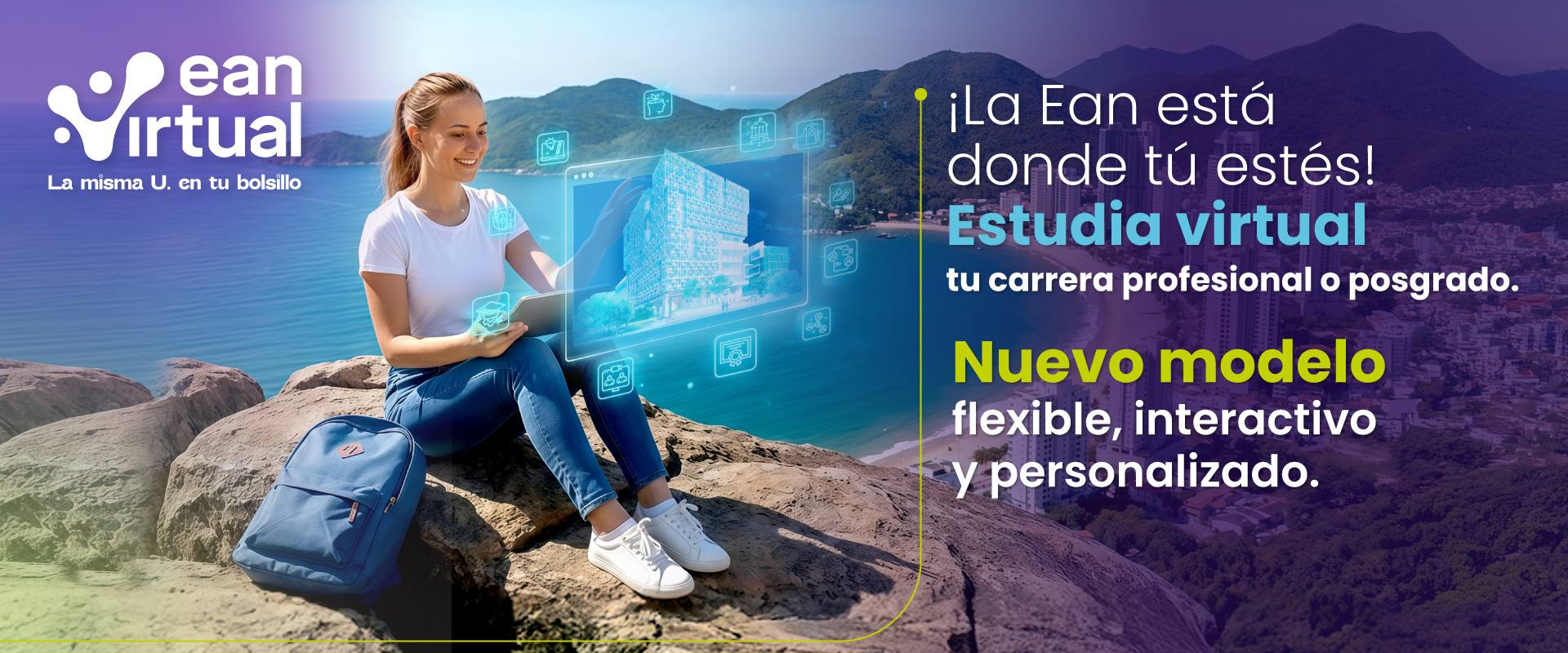 Ean virtual - Nuevo modelo flexible, interactivo y personalizado.