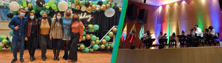 Al son de la música colombiana celebramos nuestro cumpleaños número 54.